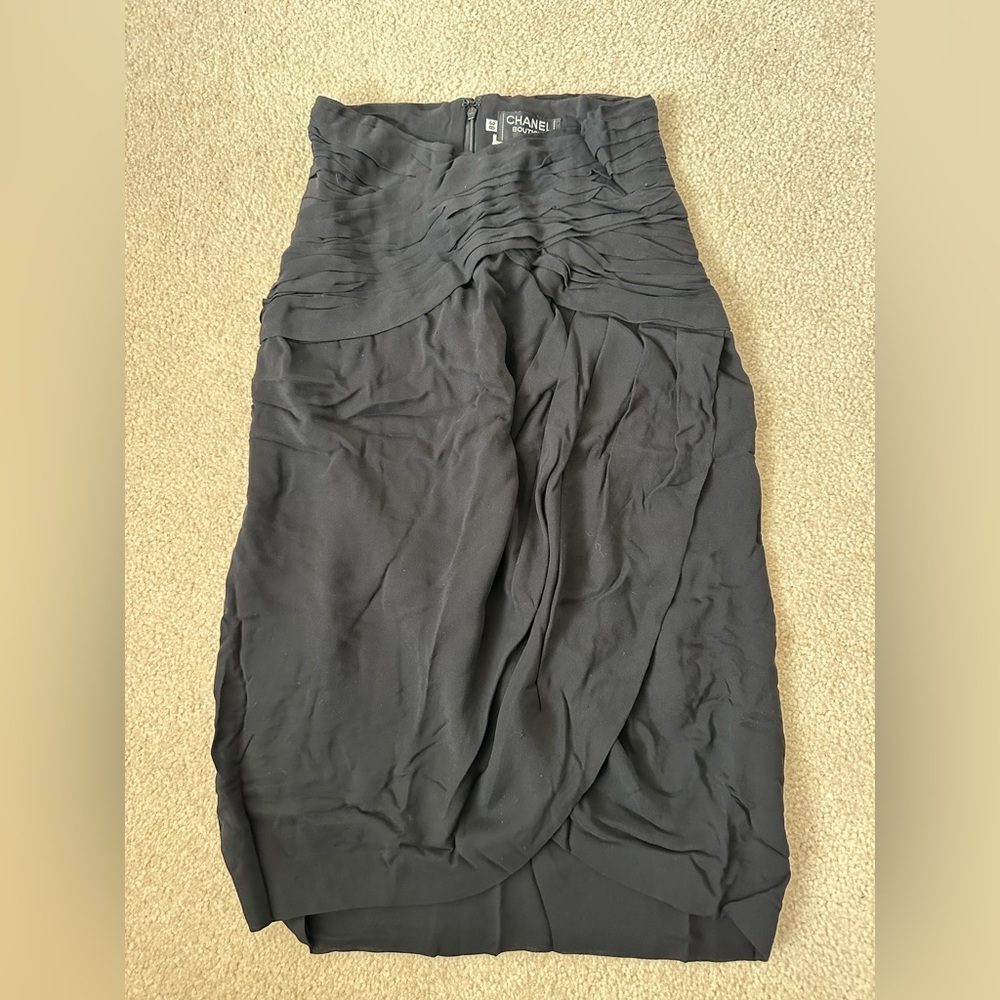 Black Vintage Chanel Skirt size 38